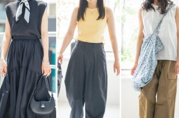 真夏に大活躍！ハイセンスな“ノースリーブ”スタイル5選【FUDGE FRIEND おしゃれさんの毎日コーディネート】 | FUDGE FRIEND | ファッション