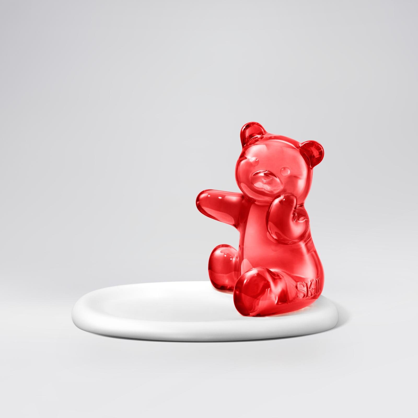 SK-IIベアチャーム付き25年クリスマスコフレ、人気化粧水orクリーム現品入りスキンケアキット｜写真8