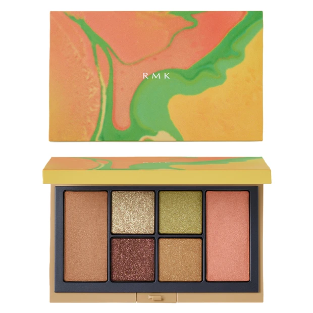 RMKクリスマスコフレ2025_RMK ブリーズ ブリス エスケープ アイズ ＆ ブラッシュ パレット