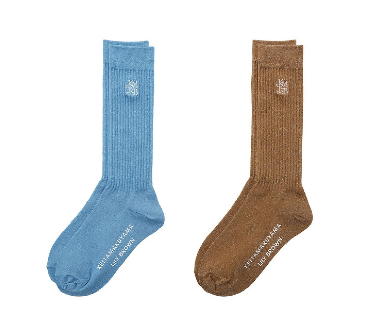 モチーフエンブロイダリーラインソックス