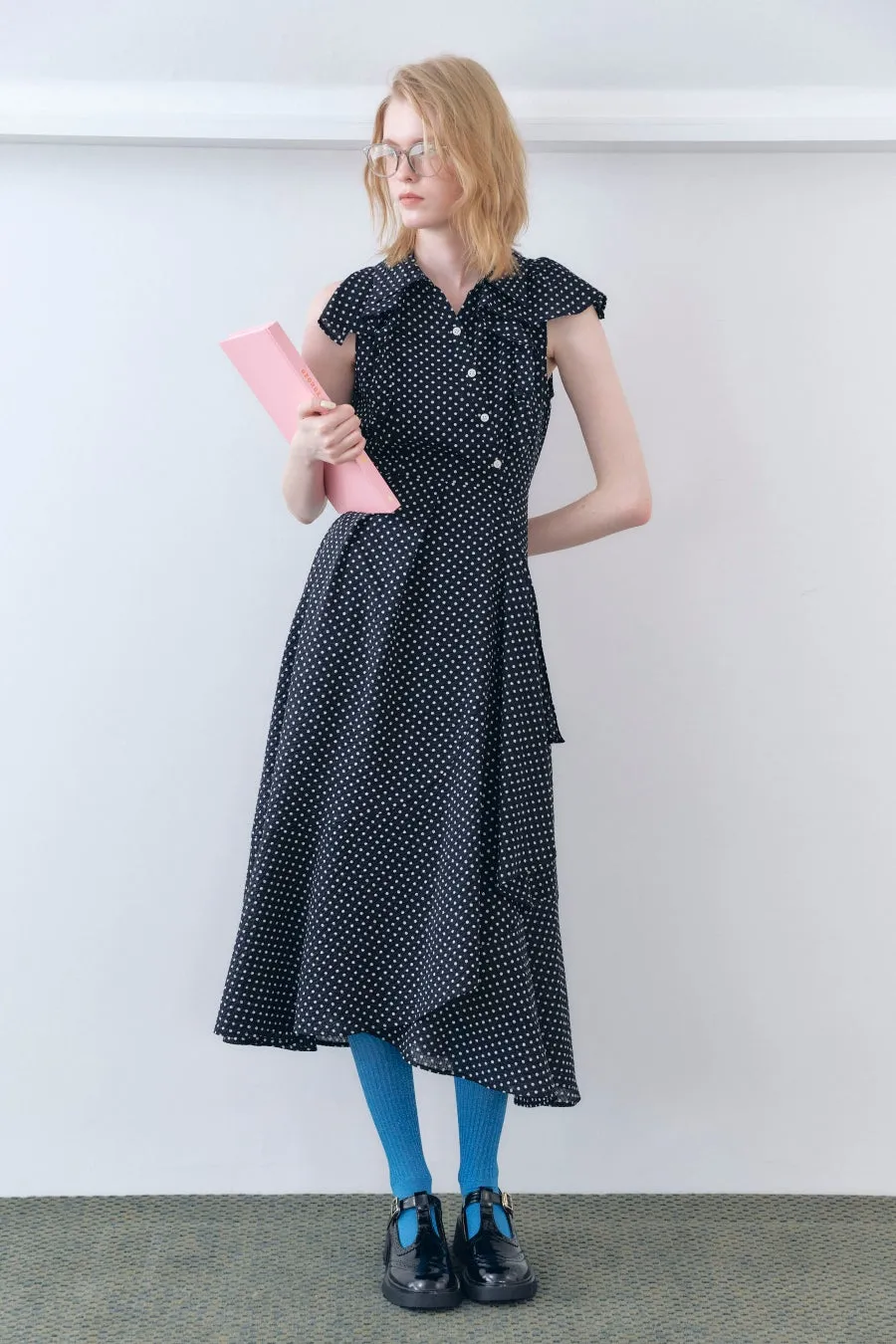 ジャガードブーケハイソックス