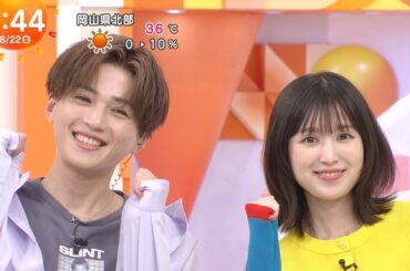 【画像】今日の原田葵さんと福本莉子さん　8.22