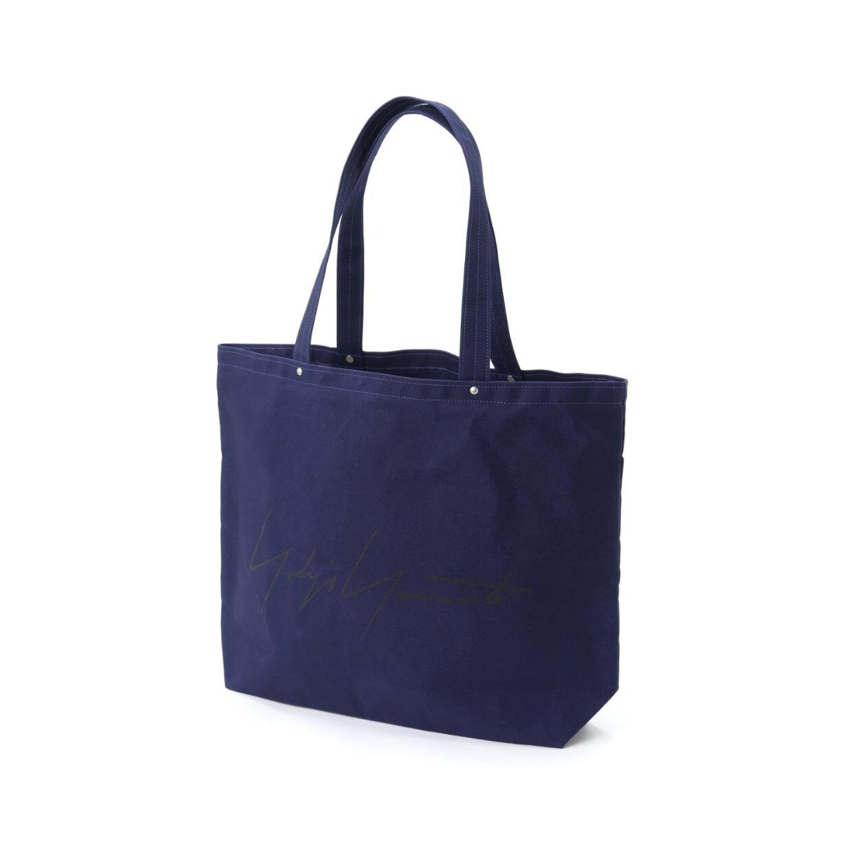 「綿帆布製手さげかばん(紺)」33,000円