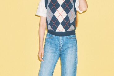 脚をすらっと魅せてくれるテーパードデニム。ボーイッシュに着こなすには？【FUDGE 9月号連動企画-あの子もやっぱりジーンズね。| DAY 15】 | FUDGE FRIEND | ファッション