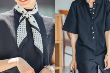 夏の黒、どうしたら爽やかに着こなせる？正解コーデを2つご紹介【FUDGE FRIEND おしゃれさんの毎日コーディネート｜UMI】 | FUDGE FRIEND | ファッション