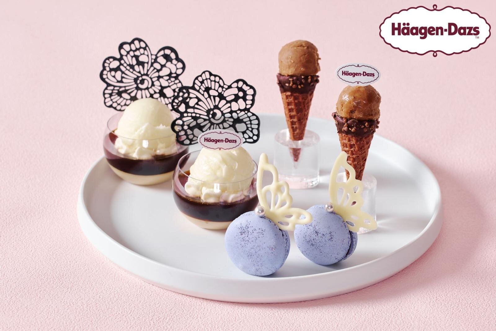 ハーゲンダッツ(Häagen-Dazs) モノクロ・ゴシックアフタヌーンティーwith ハーゲンダッツ｜写真2