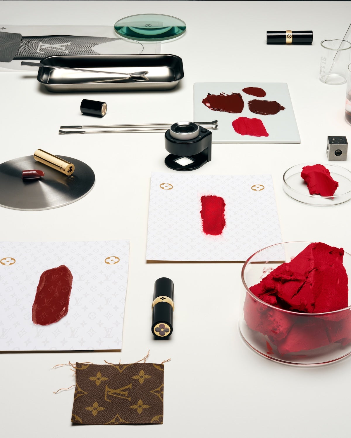 ルイ・ヴィトン、ビューティーの新章「ラ・ボーテ」 リップスティック ビジュアル