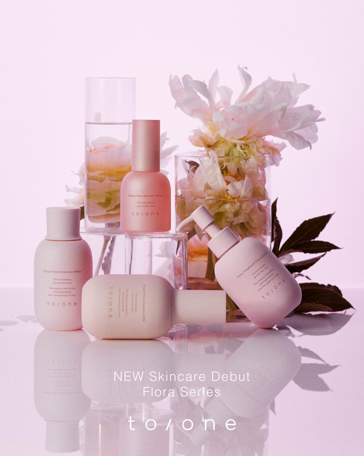 トーン「花と発酵の力」でゆらぎを鎮める新スキンケア、“まるで湯上がり肌”化粧水＆乳液など | 写真