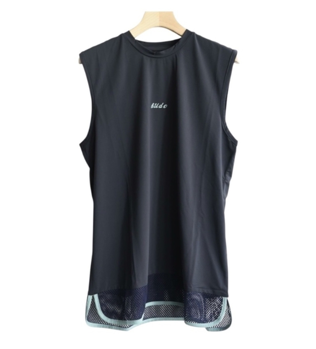 <Ventilate Aero Top Sleeve_less> :Black