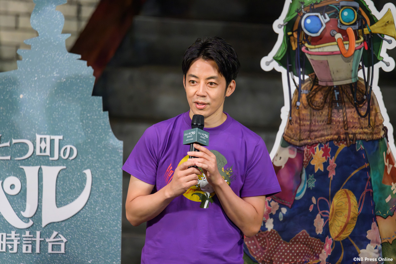 『映画 えんとつ町のプペル ～約束の時計台～』制作報告＆声優発表会見