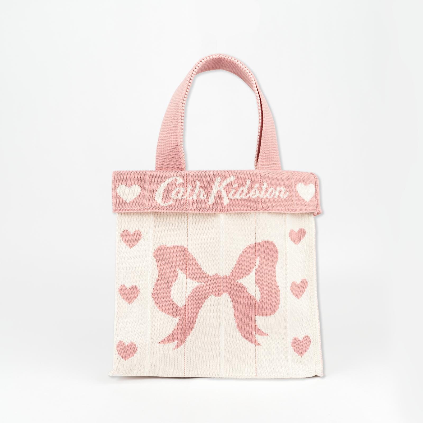 「CK×KNT365 Co-Knitty Ribbon」ピンク 5,500円 ※キャス キッドソン ルクア大阪店限定