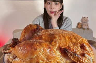 元アイドルの女子プロレスラーが超巨大チキンの大食いにトライ！「食べる姿も可愛い」とファン悶絶 | 話題の投稿 | スポーツブル (スポブル)
