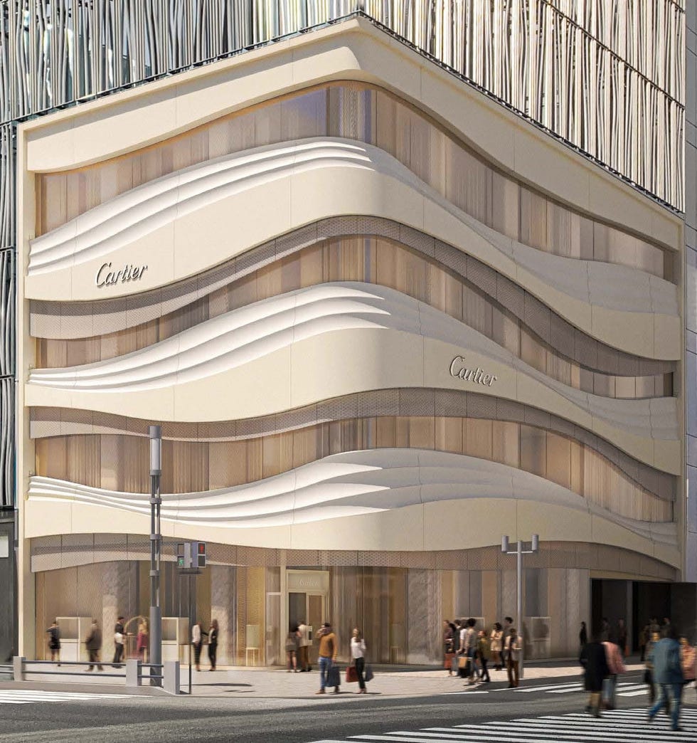 カルティエ 銀座4丁目ブティックが誕生！