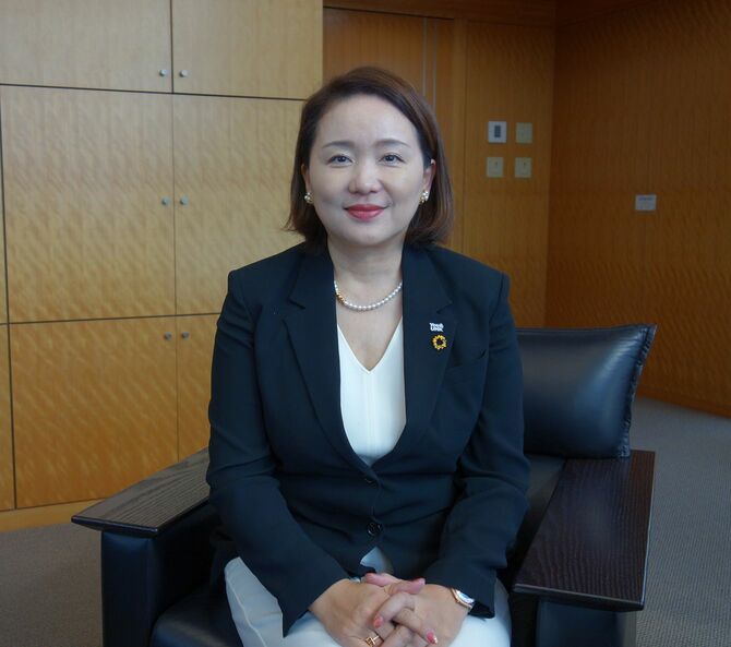 テレビ宮崎社長の榎木田朱美（えのきだ・あけみ）さん