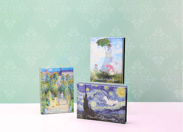 ミルフィーの「絵画アイシャドウパレット」