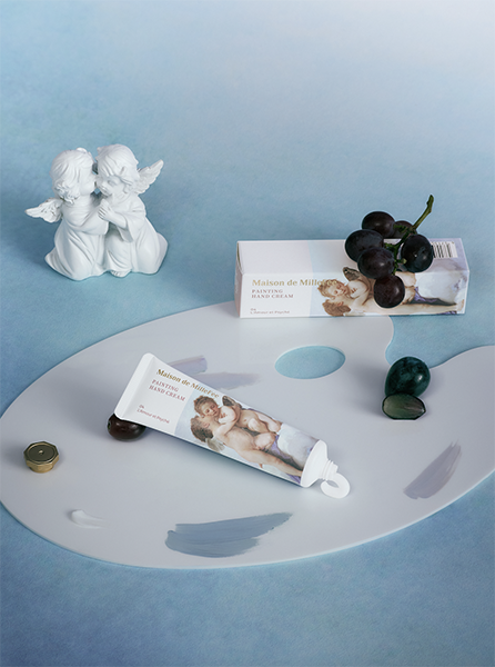 メゾンドミルフィー「絵画ハンドクリーム」04 アムールとプシュケー