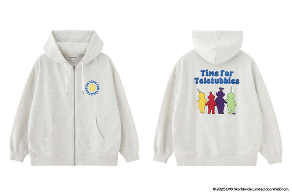 MILKFED. / TELETUBBIE ZIP UP HOODIE