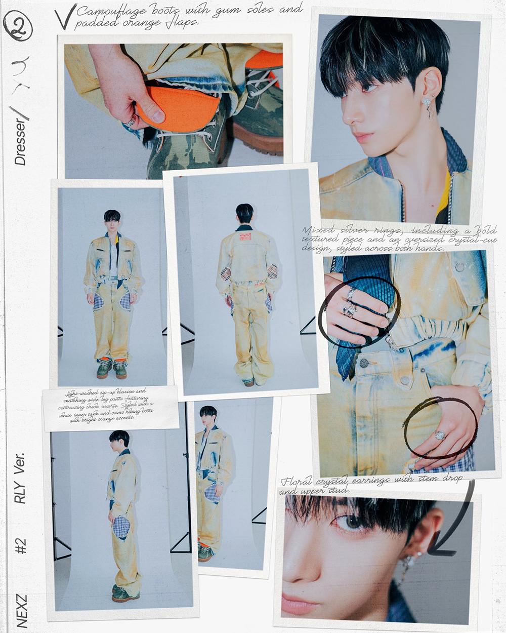 NEXZの“S/S 2025 O-RLY? Lookbook”プロジェクト 