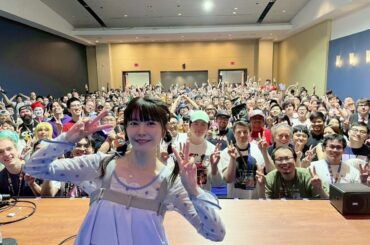 「ワシントンでのイベント最高でした！」声優・竹達彩奈がアメリカ・ワシントンでイベントを開催！ | 話題の投稿 | スポーツブル (スポブル)