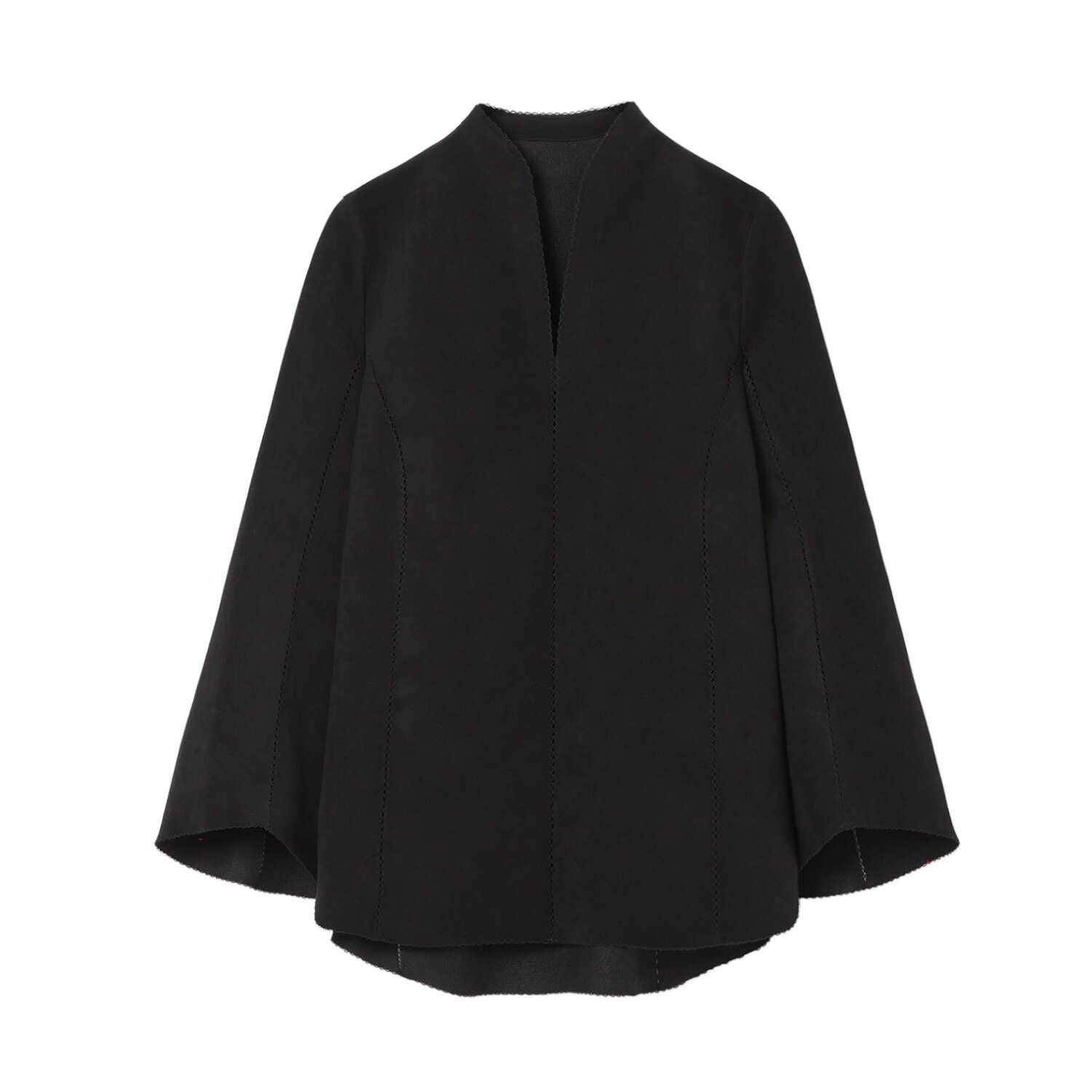 Synthetic Leather Fancy Stitched Top 70,400円