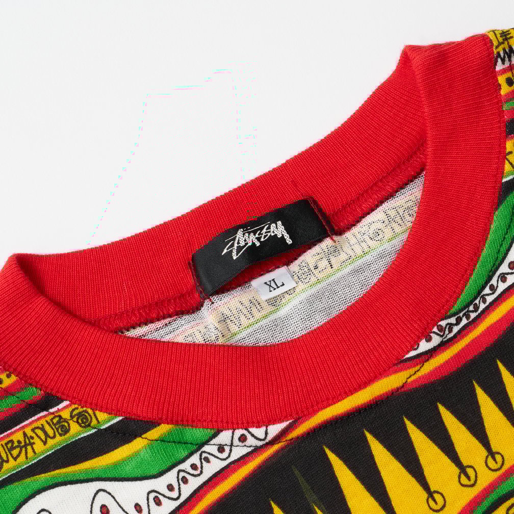 オールドステューシー 総柄Tシャツ