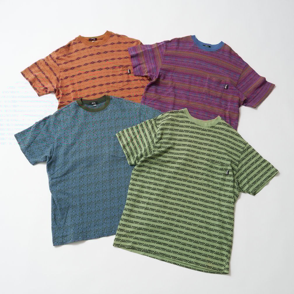 オールドステューシー 総柄Tシャツ