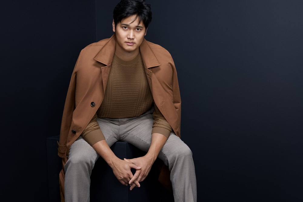 2025年秋冬コレクションに大谷翔平を起用