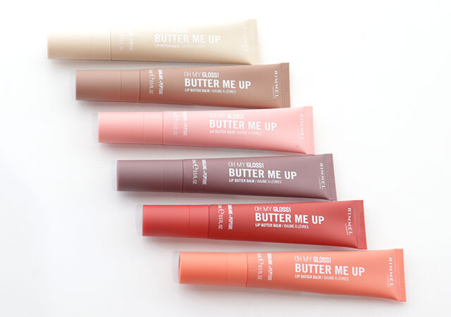 RIMMEL　オーマイグロス リップバターバーム　6色