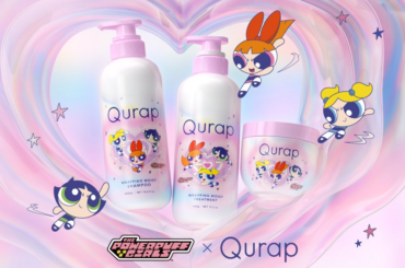 【初コラボ】パワーパフ ガールズ ✕Qurap のヘアケアアイテムが11月1日限定発売 「りんごセラミド」等の美容液成分*により、ぷるんツヤ髪に！フルーティーシュガー＆ピンクペッパーの香り