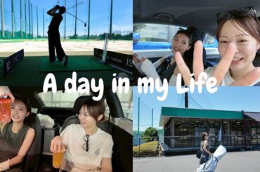 【22歳女優の休日】寺本莉緒ちゃんと初ゴルフ⛳️ドライブ｜フードコートランチ｜ゲームセンター👾🎮