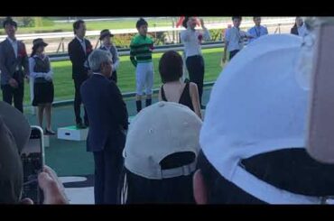 2025/08/31 ＜松本まりかがプレゼンター！！＞第１回中京２歳ステークスG3表彰式！！　中京競馬場