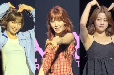 250802 르세라핌 직캠 SOUNDCHECK [HOT_ PERFECT NIGHT_ FIRE IN THE BELLY] LE SSERAFIM TOUR 'EASY CRAZY HOT'