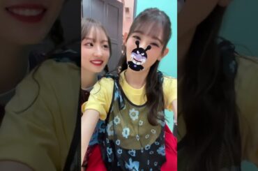 レッドブルかわいすぎる❤️💙 #TEAMSHACHI #秋本帆華 #咲良菜緒