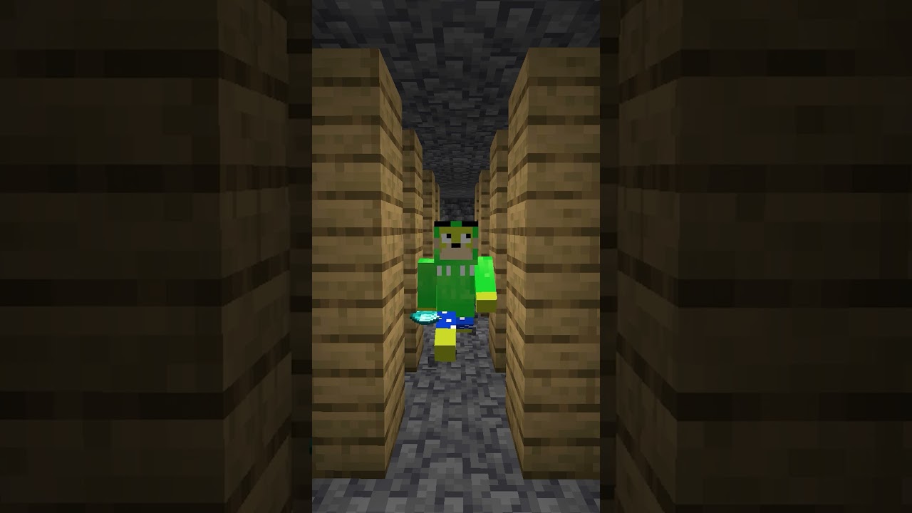 ダイヤ泥棒を追いかけろ!? #マイクラ #からぴち #カラフルピーチ ダイヤ泥棒を追いかけろ!? #マイクラ #からぴち #カラフルピーチ