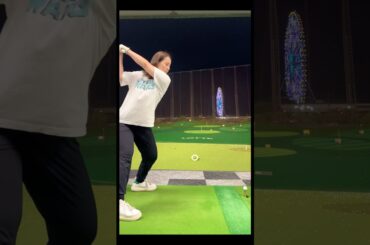 【ドライバーで飛距離が伸びる打ち方のコツ】最長飛距離342ヤード！大和田紗羅！ドライバーショット　飛距離アップ　　スライス防止　ゴルフレッスン　#short #shorts #shortsvideo