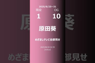 【今週の櫻坂】現役・OG 2025/08/25～31 #shorts #櫻坂46 【番組出演】