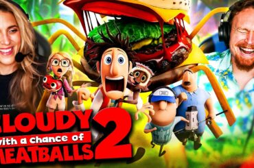 CLOUDY WITH A CHANCE OF MEATBALLS 2 (2013) IS A WORTHY SEQUEL?!! MOVIE REACTION!! Bill Hader