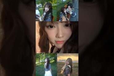 清水理央 お願いバッハ オフショット♪Instagram 日向坂46