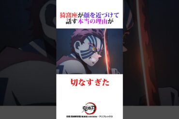 猗窩座が隊士に話しかける理由があまりにも切ない　#鬼滅の刃 #無限城編