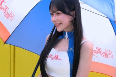 【阿澄音々さん/ フロンティアキューティーズ】SUPERGT  ピットウォークの模様  2025.08.02