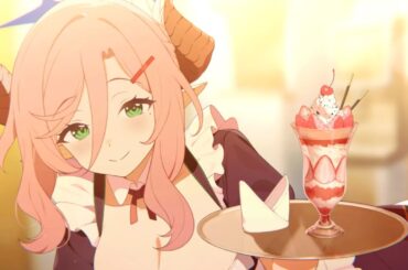 【#ブルアカ】牛牧ジュリちゃん　【アルバイト】　CV田辺留依さん