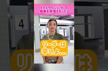 【リーダー】モモとサナにリーダーの威厳を発揮するジヒョ #kpop #twice #momo #sana #jihyo