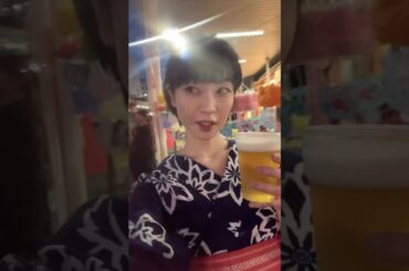 盆地まつりに行ってました(25分滞在👘)メンバーシップの登録も宜しくお願いします☺️