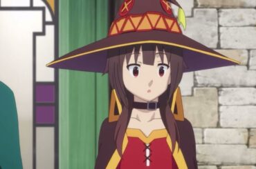 ようウィズ！遊びに来たぞ〜！！【#めぐみん#この素晴らしい世界に祝福を！＃このすば】#shorts #anime