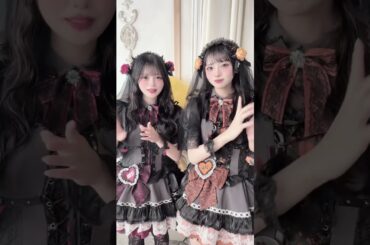 Malymoonとのスペシャルコラボコスチューム🥀❤︎ #iLiFE #アイドル