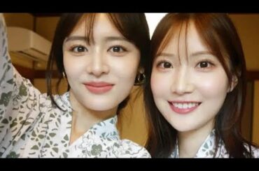 古畑星夏「自然を求めに」仲良し人気アナと箱根旅行へ　しっとり浴衣ショットに反響「美しすぎるコンビ」