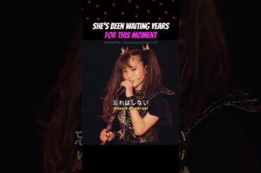 She's been waiting YEARS for this moment#babymetal #moametal #sumetal #kawaiimetal #ベビーメタル