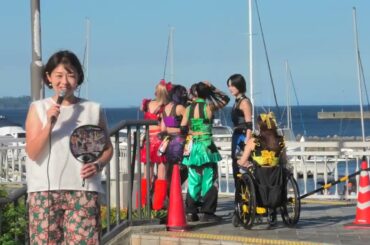 ＠２０２５年７月２５日@仮面女子@仮面女子の紹介@熱海であそぼ！花火であそぼ！ステージイベント第１部@熱海海上花火大会2005夏@16:23