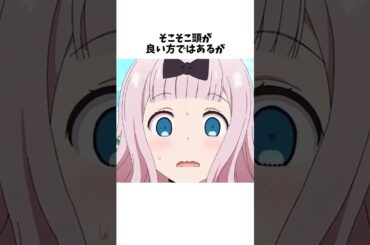 「藤原千花についてpart2」意外と優秀である藤原書記💕#かぐや様は告らせたい #かぐや様 #アニメ #藤原千花 #shorts #short