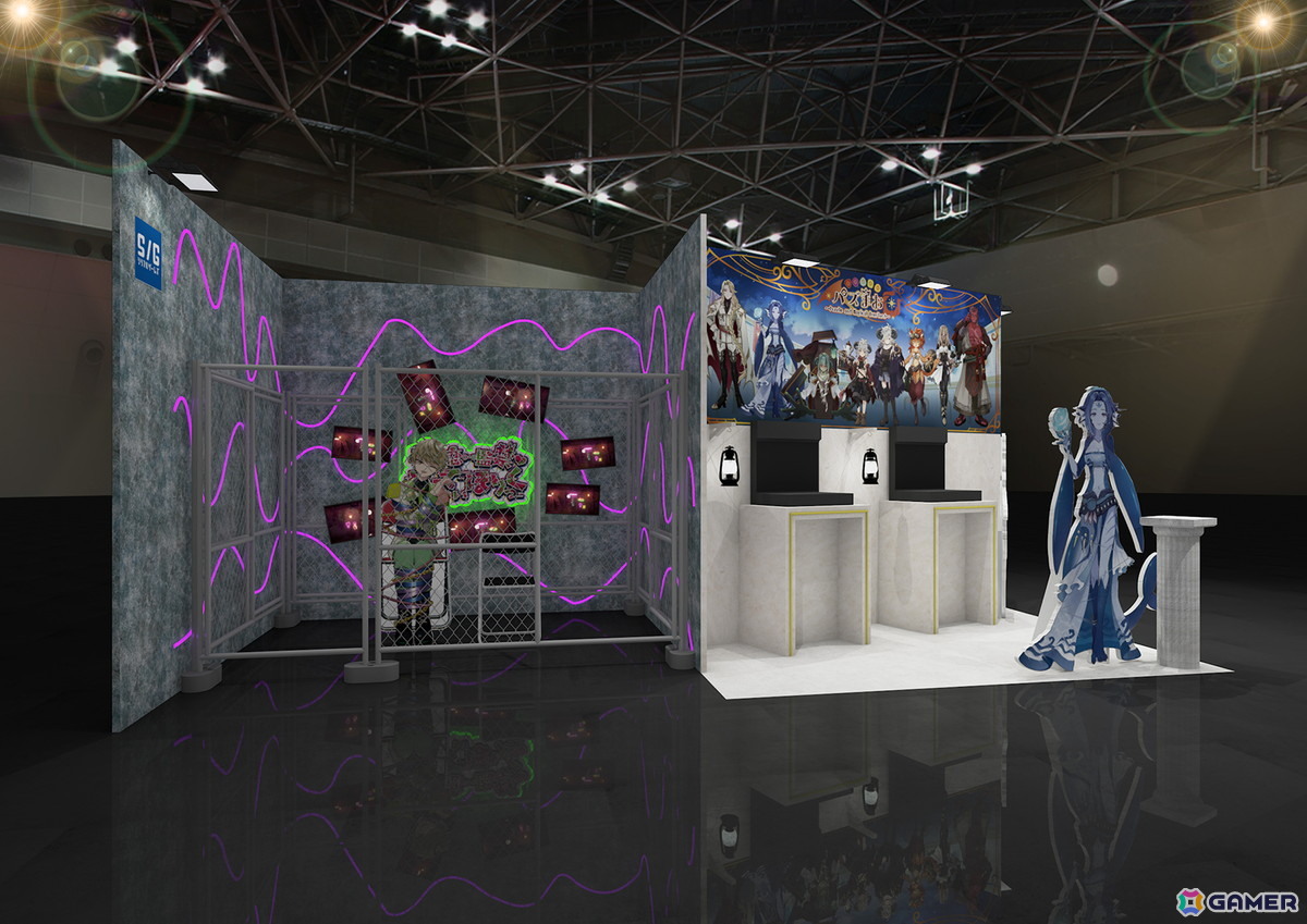 ブースデザイン、装飾はイメージです